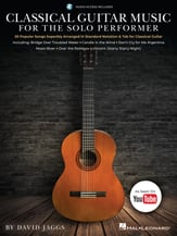 Classical Guitar Music for the Solo Performer Guitar and Fretted sheet music cover